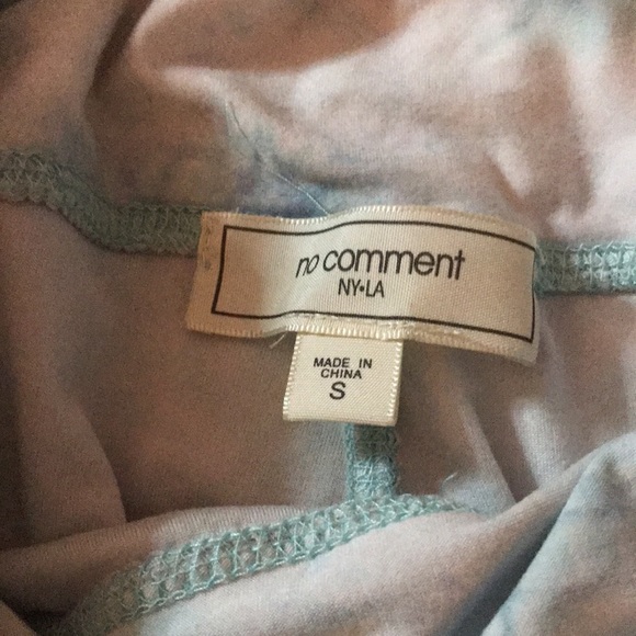 Blue and White Marble Shorts 🤍. - Picture 2 of 2